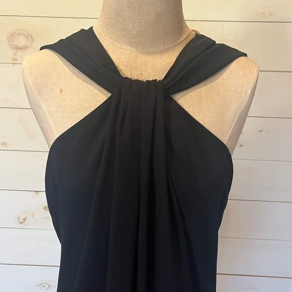 ST. JOHN BLACK COCKTAIL DRESS - Picture 2 of 10